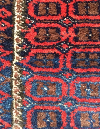 Very a rare design Beluch carpet size 147x82cm                         