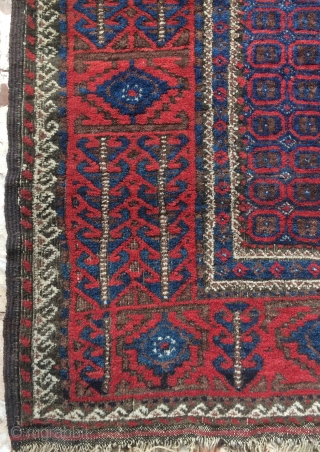 Very a rare design Beluch carpet size 147x82cm                         