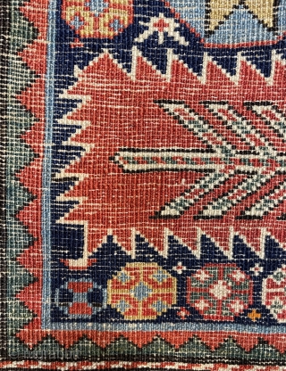 Caucasian shahnezar carpet size 194x112cm                            