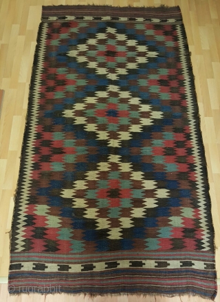 Shiraz kilim   Size 250x135cm                           