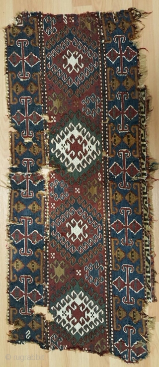 Caucasian panel size 46x110cm
                             