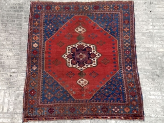 A Very nice afshar carpet size : 180x146cm
                         