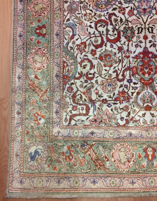 Kayseri silk carpet size 180x118cm                            