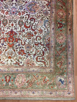 Kayseri silk carpet size 180x118cm                            