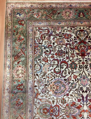 Kayseri silk carpet size 180x118cm                            
