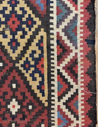 a beautiful Charmahal Kilim size 360x200cm                           