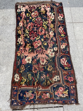 Bahtiyar vagireh all colors natural dyes 1880s about size 210x110cm                       