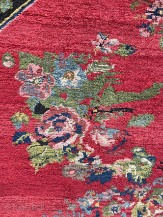 a wonderful karabag rug size 200x120cm                           