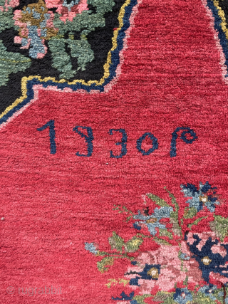 a wonderful karabag rug size 200x120cm                           