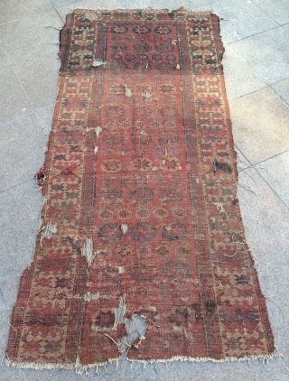 Shahsevan Fragmant carpet 
Size 205x98cm                            