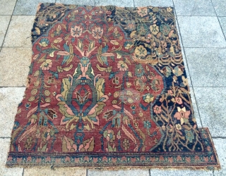 Persian bidjar fragmant rug "  size 157x137cm 
                        