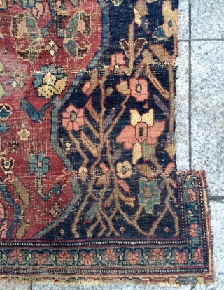 Persian bidjar fragmant rug "  size 157x137cm 
                        