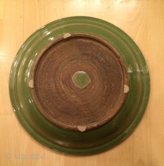 Chine Celadon Plate                              