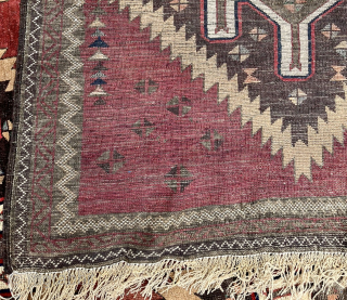 Rare double-winged beluch carpet