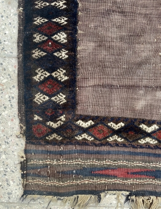 Beluch Sofra very fine quality all colors natural dyes size 94x85xm
                      