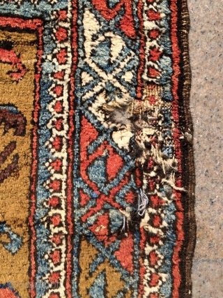 Persian Kurdish carpet maybe bidjar size 265x87cm                          