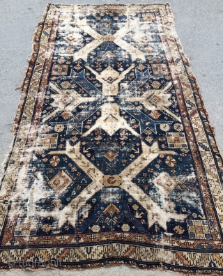 Dagistan shirvan carpet size 335x175cm                            