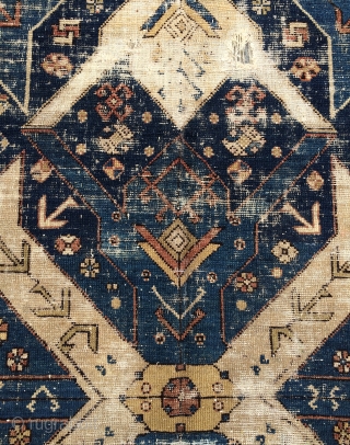 Dagistan shirvan carpet size 335x175cm                            