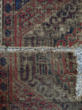 Beluch rug very old 150x80cm                            