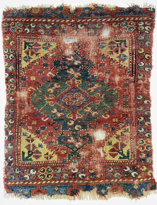 Anatolian Afyon pillow circa 1820s size 70x65cm                          