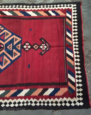 Shahsevan kilim size 400x160cm 
All are colors naturel                         