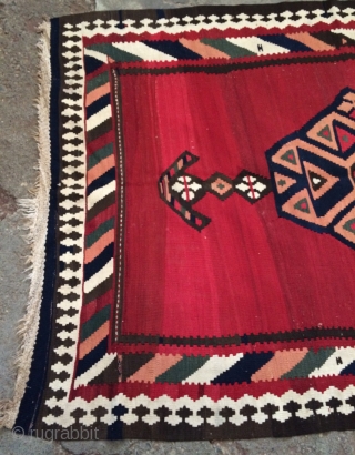 Shahsevan kilim size 400x160cm 
All are colors naturel                         