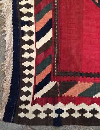 Shahsevan kilim size 400x160cm 
All are colors naturel                         