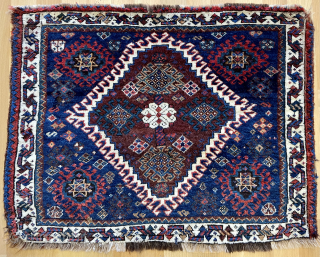 Wonderful and very fine quality also silky wool, Qhasgai bag face size 57x75 cm                   