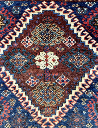 Wonderful and very fine quality also silky wool, Qhasgai bag face size 57x75 cm                   