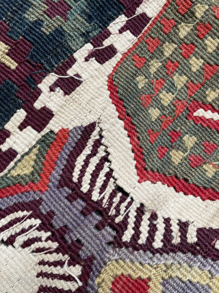 Anatolian Kurdish kilim size 220 x 135 cm                         
