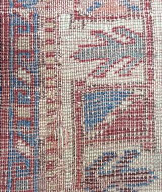 Shahsavan fragmand carpet size 168x98cm                            
