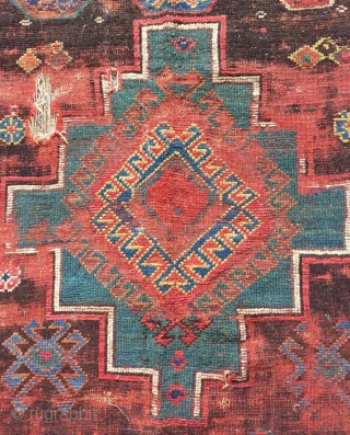 Kochan  Kurdish Carpet circa 1820 size 280x125cm                         