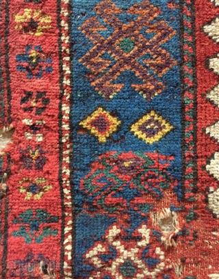 Kochan  Kurdish Carpet circa 1820 size 280x125cm                         