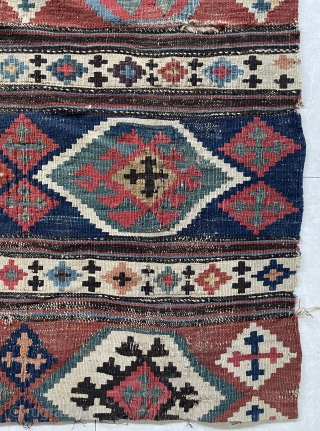 Shahsavan fragmand kilim size 160x150cm                            