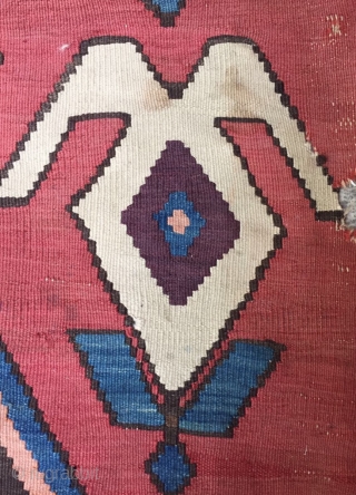 Shahsavan Fragmant kilim size 90x140cm                            