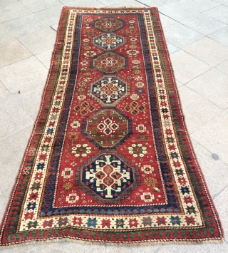 Caucasian carpet size 275x117cm                             