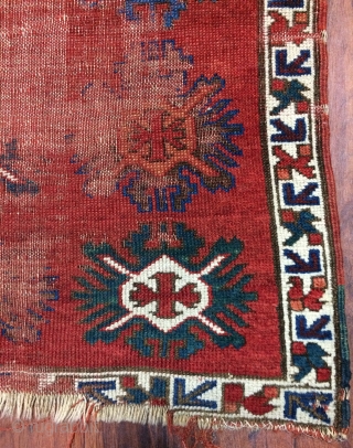 Caucasian small carpet size 118x79cm                            