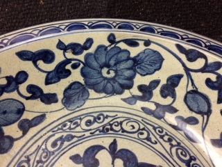 Chinese plate 19th century size 40cm                           