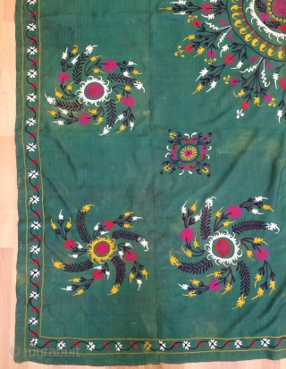 Tajik  Suzani silk. Size 240x190cm                           