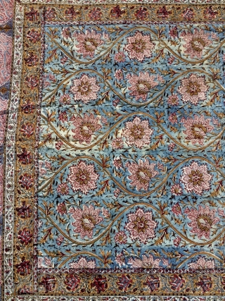 Rare Isfahan Qhalem Qhari size 360x150cm 
                          