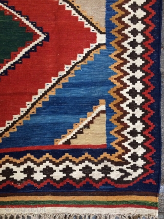 Qhasgai kilim all colors natural dyes 1960 or 70s,size 230x170cm                       