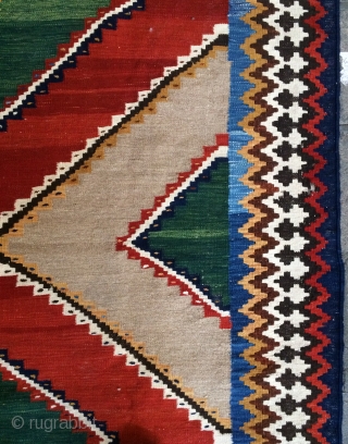 Qhasgai kilim all colors natural dyes 1960 or 70s,size 230x170cm                       