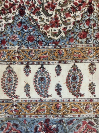 Rare Isfahan Qhalem Qhari size 360x150cm 
                          