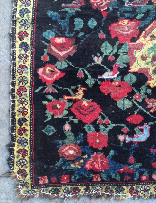 Caucasian Karabag  Kurdish Fragmand carpet 
Size 130x110cm
                         