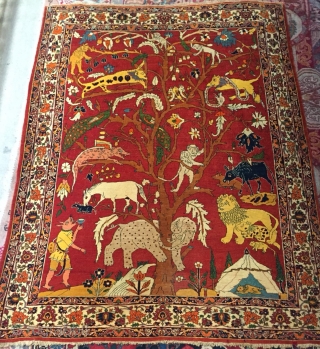 Persian carpet size 180x130cm                             