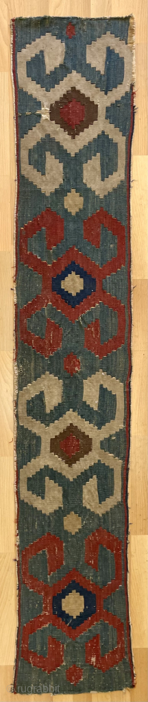 Caucasian fragmand kilim 215x40cm
                             
