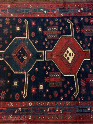 Persian Kurdish rug size 275x175cm                            