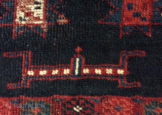 Persian Kurdish rug size 275x175cm                            