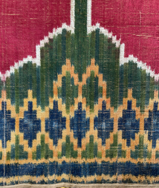 Yazd  ikat velvet                             