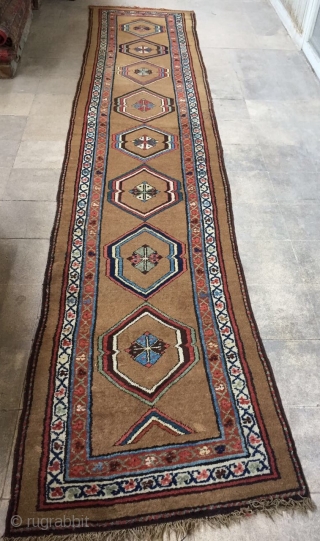 Sarap Runner  Rug Ground camel wool 
Size 460x95cm                        